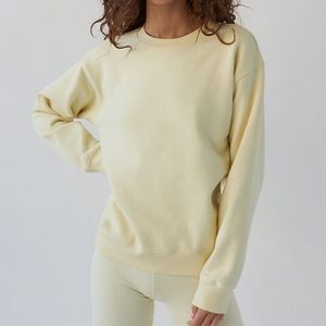 Tna Cozy Fleece Perfect Crew Sweatshirt